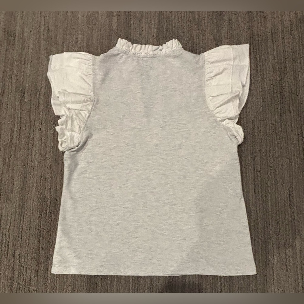 Sundays Ruffled Sleeve Top - Picture 5 of 10